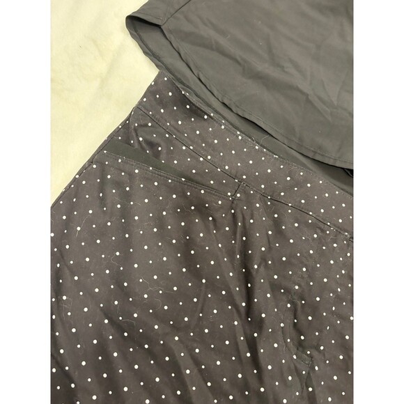 Izod zelos skorts set of 2 black XL & size 16 polka dot - Picture 2 of 12